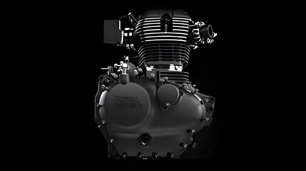 Royal Enfield Bullet 350 ‘Battalion Black’ Engine