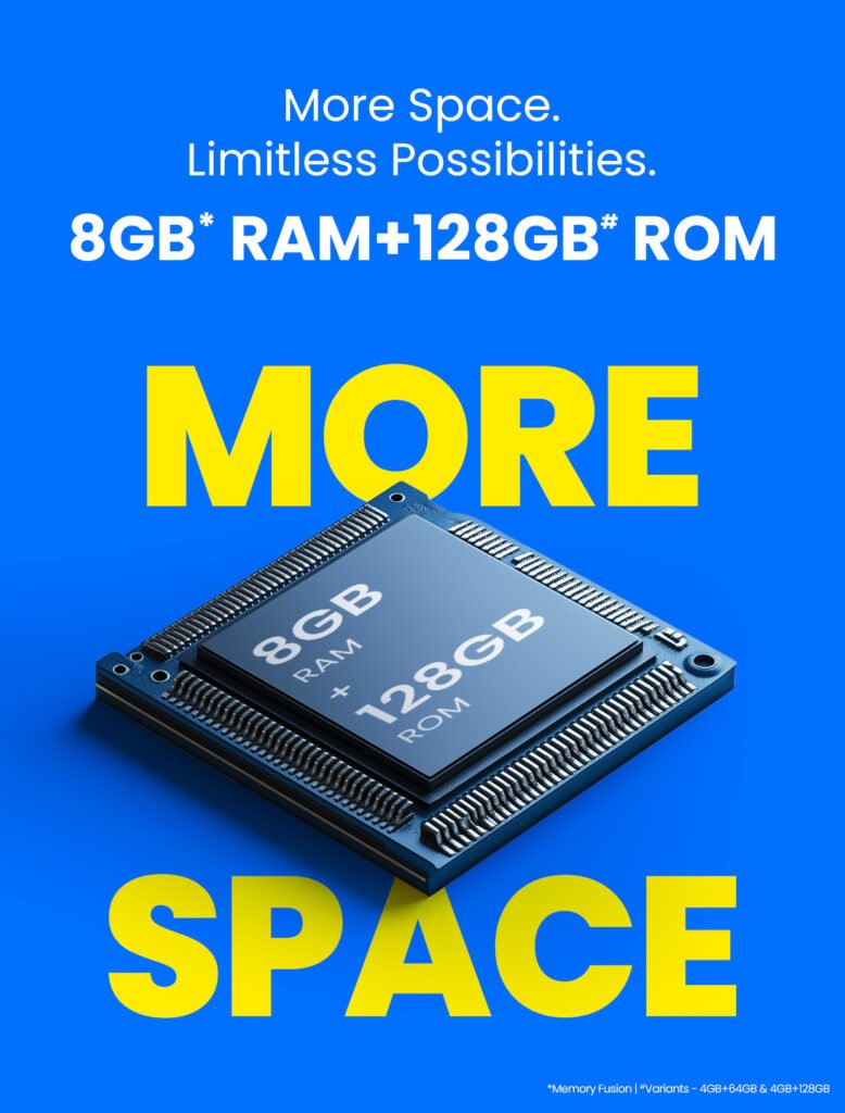 Tecno Pop 9 5G Ram and Storage