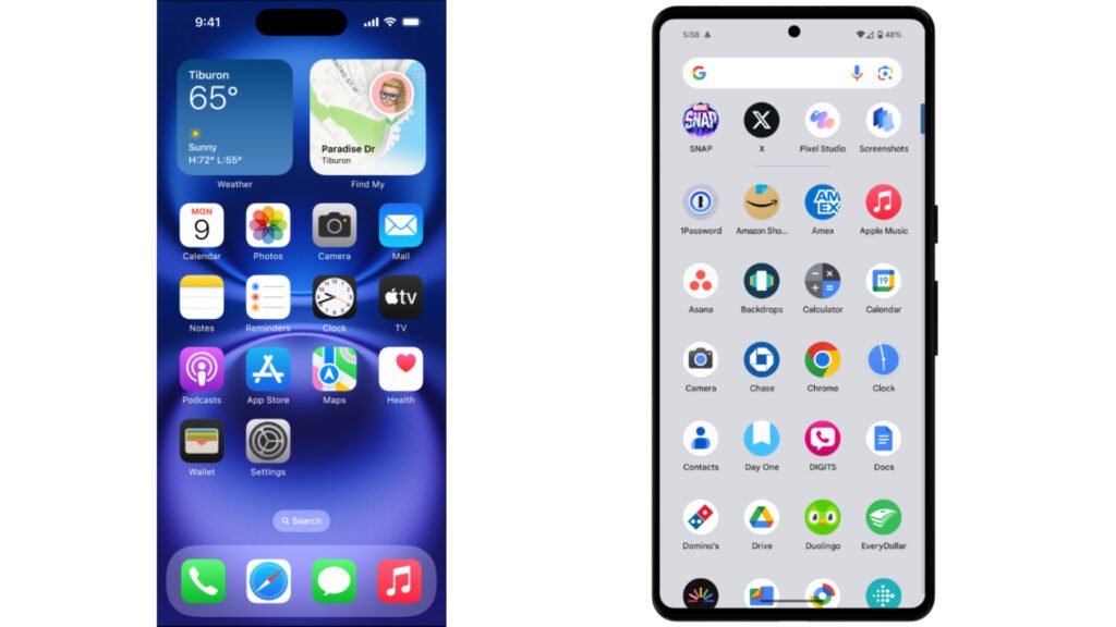 iPhone 16 vs Google Pixel 9 Software