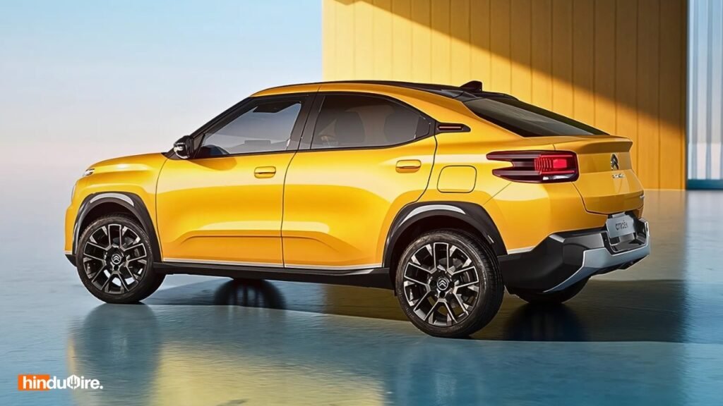 Citroën Basalt Yellow Color Design