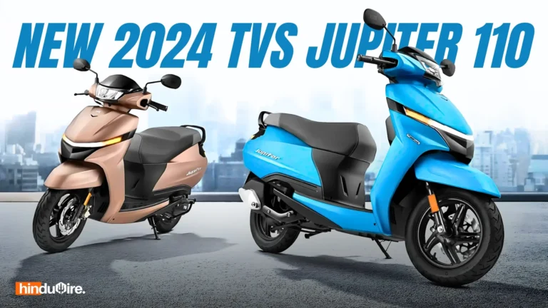 New 2024 TVS Jupiter 110