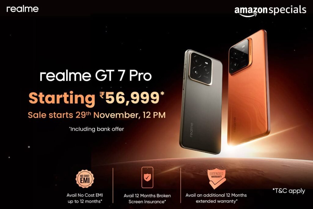 Realme GT 7 Pro Price and Availability