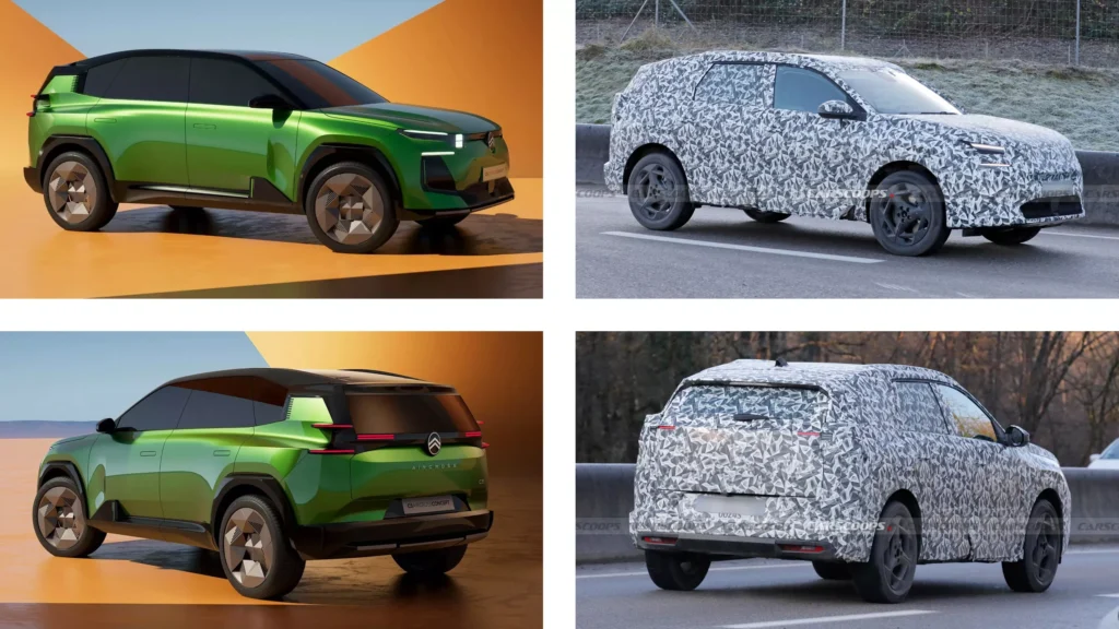 2025 Citroen C5 Aircross Prototype: First Road Test Images Unveiled, Showcasing Advanced Design and Features