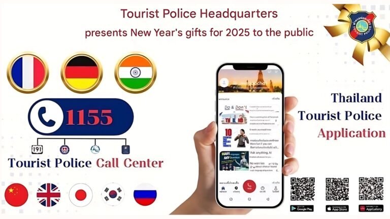 Thailand Introduces Tourist Police App and Safety Center